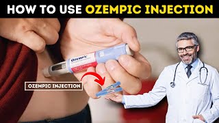 Ozempic injection how to use [upl. by Drallim]