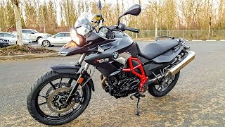 New 2017 BMW F700GS LC  Test Ride amp Impression  BikeReviews [upl. by Gausman732]