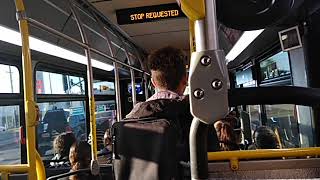 Riding Metro Bus Route 215 from Manchester  Market to Inglewood  Rosecrans [upl. by Kellyann]