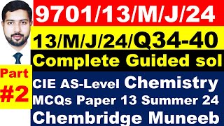 970113MJ24 Part2  970113MayJune24  9701 Paper 1 v3 May June 2024  9701 Summer 2024 P1 V3 [upl. by Bosch]