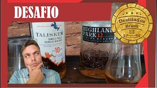 Talisker 10 anos VS Highland Park 12 ano  Review Desafio [upl. by Ethban]