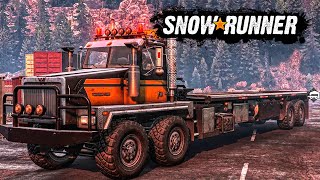 SNOWRUNNER 037  Die zerstörte BOHRANLAGE wieder aufbauen  Offroad Simulator Coop [upl. by Down]