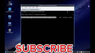 How to install Telegram in Lubuntu Linux latest version 2024 telegram lubuntu linux [upl. by Limann]