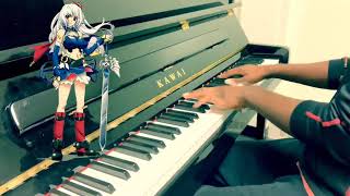 quotSchwarzer Bogenquot Piano Cover  Lord Marksman and Vanadis ED [upl. by Alexandro]