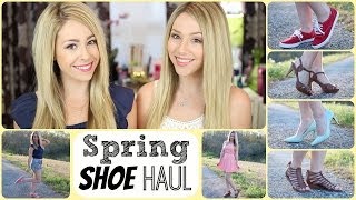 Spring Shoe Haul [upl. by Habeh33]