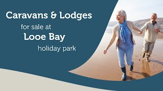 Caravans amp Lodges For Sale at Looe Bay Holiday Park Cornwall [upl. by Anidene]