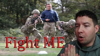 American Reacts To British Army Boot Camp  I CAN BEAT HIM IN A FIGHT [upl. by Redmund]