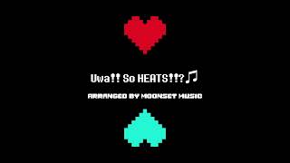 Uwa So HEATS♫  Undertale 8Bit Remix [upl. by Hnahym]