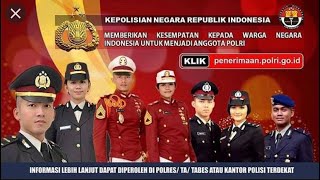 Informasi Penyelenggaraan Rekrutmen Proaktif Dalam Penerimaan Bintara Polri Tahun Anggaran 2021 [upl. by Eerrehc761]