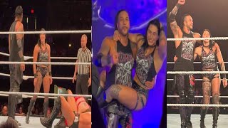 Rhea Ripley amp Damian Priest Vs Karrion Kross amp Wife At WWE SUPERSHOW LIVE SHOW Highlights Columbus [upl. by Heurlin]