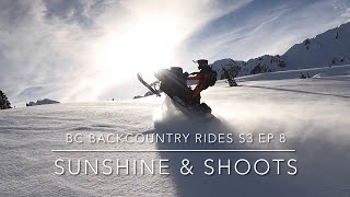 BC Backcountry Rides Sunshine amp Shoots [upl. by Htiaf]