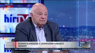 Háború Ukrajnában és Izraelben  Nógrádi György 20231222  HÍR TV [upl. by Kirk]