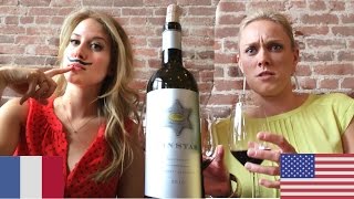 Judgement of Paris USA v FRANCE Wine Taste Test  Napa CA  Bizarre Foods  How 2 Travelers [upl. by Ecinrahs]