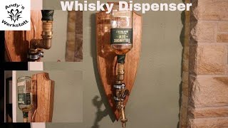 WhiskyRumLikör Dispenser aus Eiche  diy [upl. by Delia805]