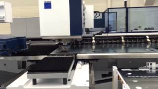 Trumpf TruPunch 5000 Stuttgart Intech 2015 [upl. by Allecsirp]