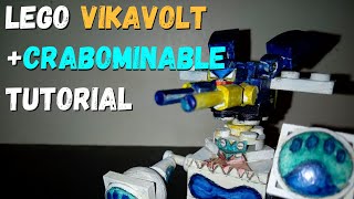 How to Make LEGO Pokemon Vikavolt and Crabominable [upl. by Klayman]