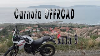 DERBI TERRA ADVENTURE 125  RUTA TRAIL OFFROAD por CARNOTA [upl. by Eixam]