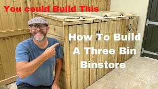 How To Make A Bespoke Bin Store [upl. by Eemaj319]