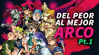 Del PEOR al MEJOR arco  Stone Ocean Pt1 [upl. by Adao]