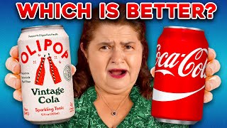 Can Mexican Moms taste the Difference OLIPOP vs CocaCola [upl. by Leahcym]