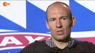 Arjen Robben Interview bei ZDF [upl. by Azar]