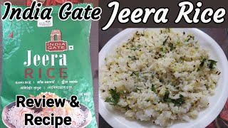 India Gate Jeera Rice Review  India Gate Jeera Rice Recipe  Jeera Rice Recipe [upl. by Stockmon]