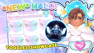 Glacial Angel Glitterfrost HALO 2024 All Toggles and Showcase [upl. by Carisa]