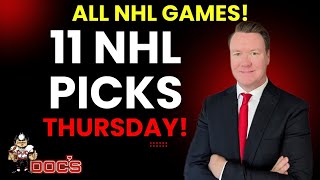 Croys Rink Report 11 Free NHL Picks Today Expert NHL Predictions for ALL GAMES 11072024 [upl. by Anairdna]