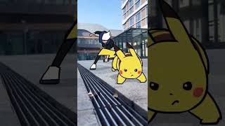 Stop right there Power bank animation comics funny shorts pikachu [upl. by Ydnab]