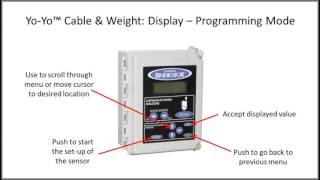 Bindicator YoYo Cable amp Weight Programming [upl. by Charlton591]