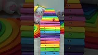 Wooden Xylophone 🐰satisfying xylophone [upl. by Cire]