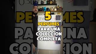 Con solo 5 perfumes de hombre puedes tener una colección completa fraganciasperfumesparfumhombre [upl. by Boorman874]