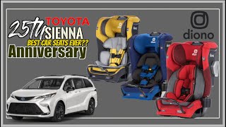 We are a DionoUSA Family  Best Car Seat for our 2023 Sienna [upl. by Jalbert]