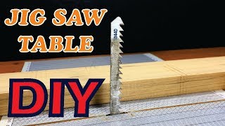 How to make Jigsaw table  DIY Jig Saw Table [upl. by Thorndike946]