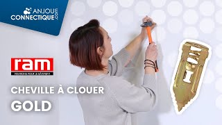 Fixer facilement avec la cheville à clouer GOLD  RAM [upl. by Filippa]