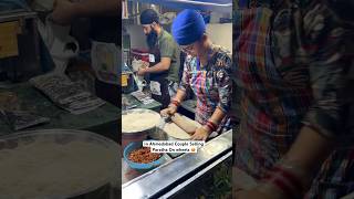 Ahmedabad Couple Selling Most Unique Aloo Paratha😍alooparatha trending shorts viralshorts [upl. by Ahsonek]