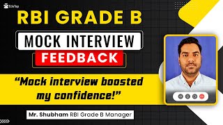 RBI Grade B Interview  How To Prepare RBI Manager Interview  EduTap Interview Program RBI Grade B [upl. by Hedda]