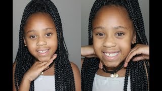 How To Individual Crochet Box Braids No Corn rolls [upl. by Anide]