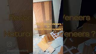 Natural Veneer vs Recon Veneer  Which is more sustainable [upl. by Xonel178]