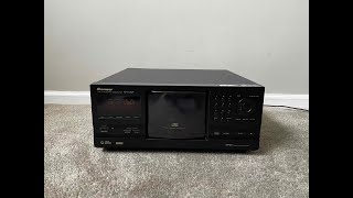 Pioneer PDF1009 300  1 Compact Disc CD Player Changer [upl. by Eirolav]