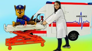 Lustige Schule für Kinder Wir spielen mit der Paw Patrol 2 Spielzeug Videos am Stück [upl. by Eeramit]