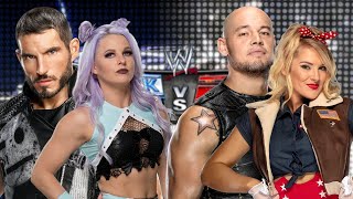 Johnny Gargano amp Candice LeRae vs Baron Corbin amp Lacey Evans  WWE SVR 2011 Gameplay [upl. by Phiona]