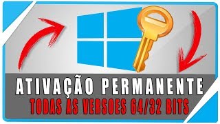 🔴Como ATIVAR o Windows 10 PERMANETE TODAS AS VERSÕES 6432bits Atualizado 2019 [upl. by Ellebana]