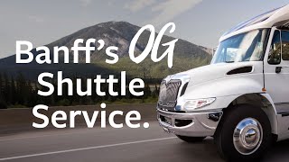 The original Banff shuttle  YYC to Banff  25 yrs of reliability [upl. by Maziar]