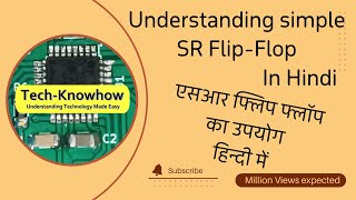 1 Understanding SR flipflop with multivibrator latch circuit diagram and hardware testing [upl. by Eirovi]