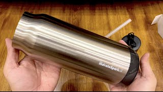 Unboxing Hidrate Spark Pro Steel  Smart Water Bottle SilentASMR [upl. by Lennox]