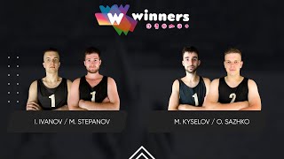 Winners Beach Volleyball Men I Ivanov  M Stepanov  M Kyselov  O Sazhko 24112024 [upl. by Taryn]