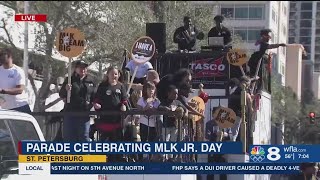 StPetersburg holds annual MLK Dream Big Parade [upl. by Naoma418]