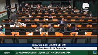 Constituição e Justiça  Discussão e votação de propostas  07122021 [upl. by Wendelina]