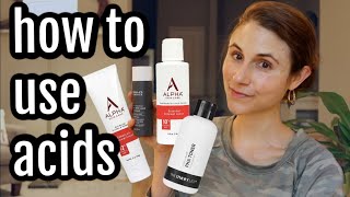 How to use acids for your skin type Dr Dray [upl. by Bowman]